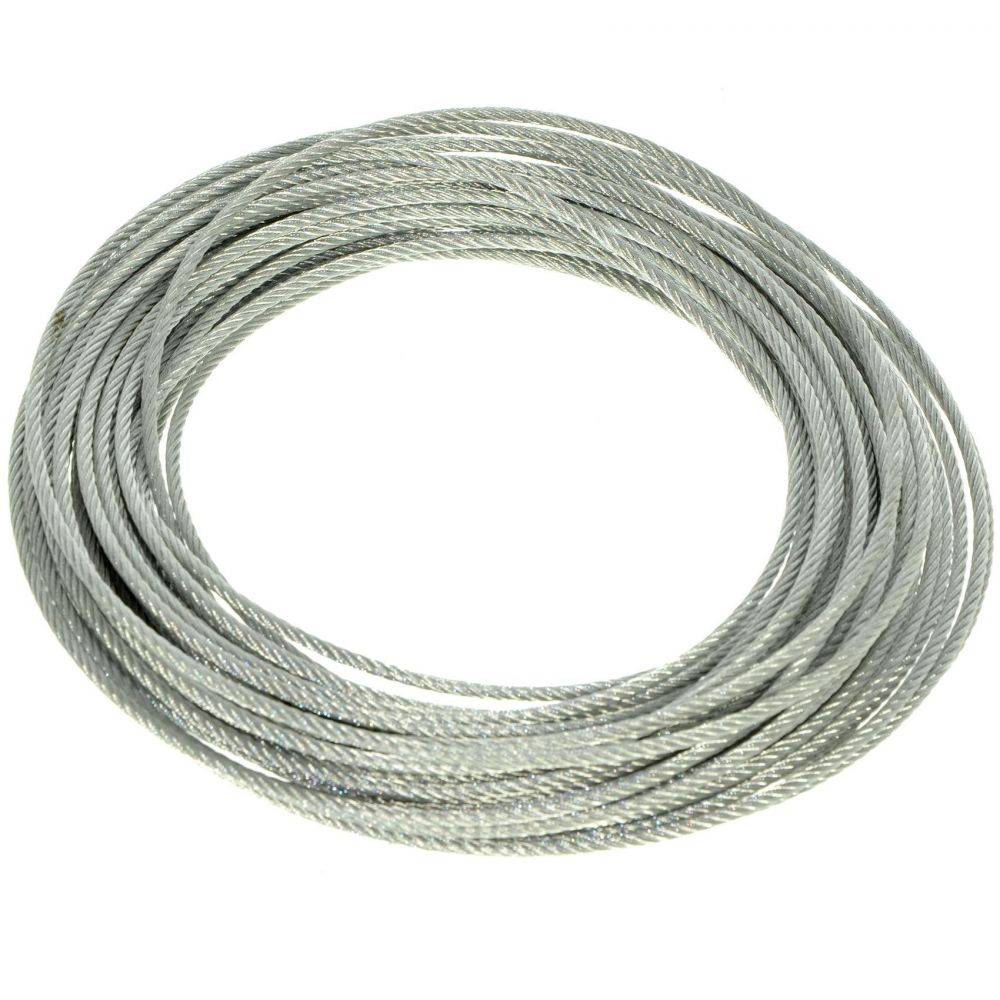 muma Cavo Acciaio Inox da 4mm 25mt per corsia Piscina Gara 49fili